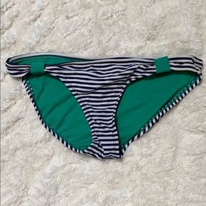 Stripped bikini bottoms